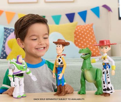 Mattel Figura de Ação Rex de Toy Story 5 (Disney e Pixar) da | Escala de 7 polegadas, personagem icônico, mais de 8 pontos de articulação, design fiel ao filme, JKV17