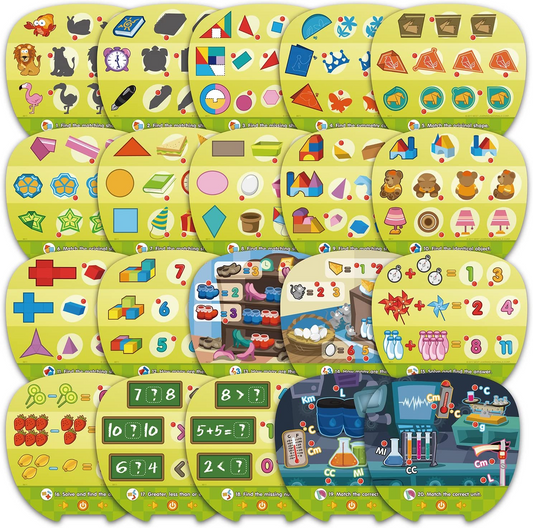 BEST LEARNING EduQuiz Basic Set I - Juguete educativo interactivo para niños