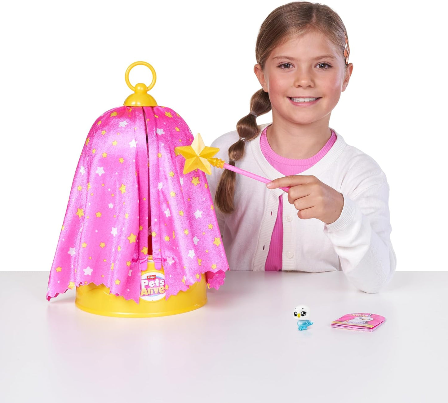 Pets Alive Polly, o Pássaro Mágico da ZURU, Robô de Brinquedo para Animais de Estimação