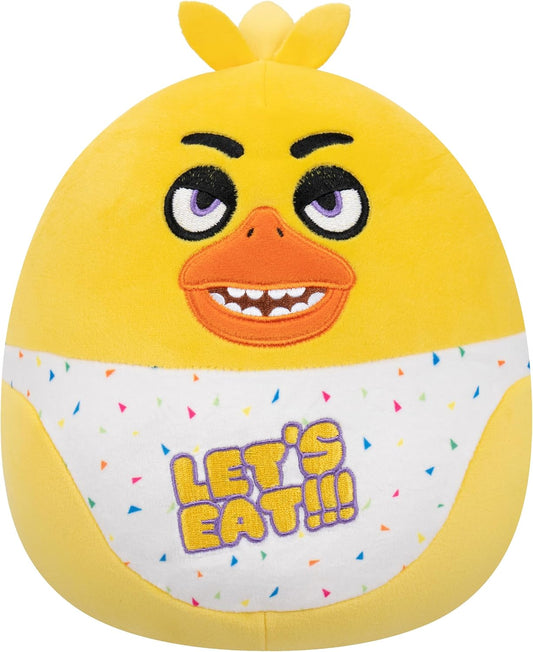 Squishmallows Original Five Nights at Freddy’s – Chica Clássica de 8 Polegadas – Pelúcia Oficial Ultrasoft da Jazwares