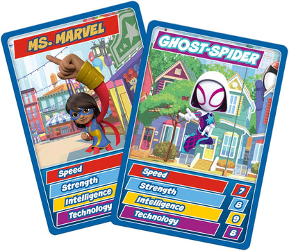 Top Trumps Spidey & Friends Junior Cards – Fácil de Segurar, Idade 3+, Homem de Ferro