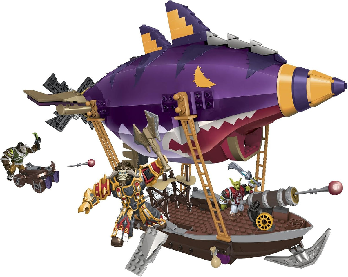 Mega Bloks World of Warcraft Emboscada do Zepelim Goblin