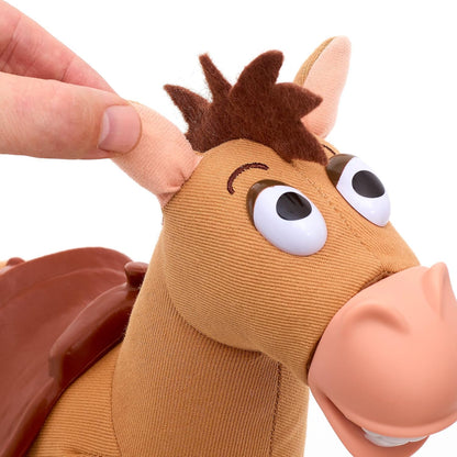 Disney Boneco de ação interativo Bullseye oficial da Store, Toy Story da Pixar, 39 cm/15 polegadas, cavalo de brinquedo com sons, interage com outros personagens, para crianças a partir de 2 anos.