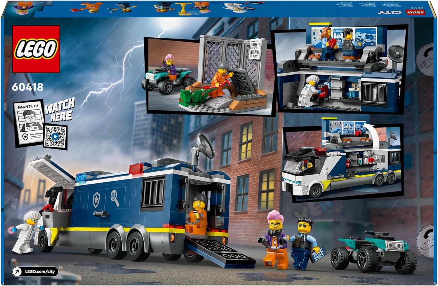 Mobile Command Center Lego Estacion De Policia Instrucciones Lego