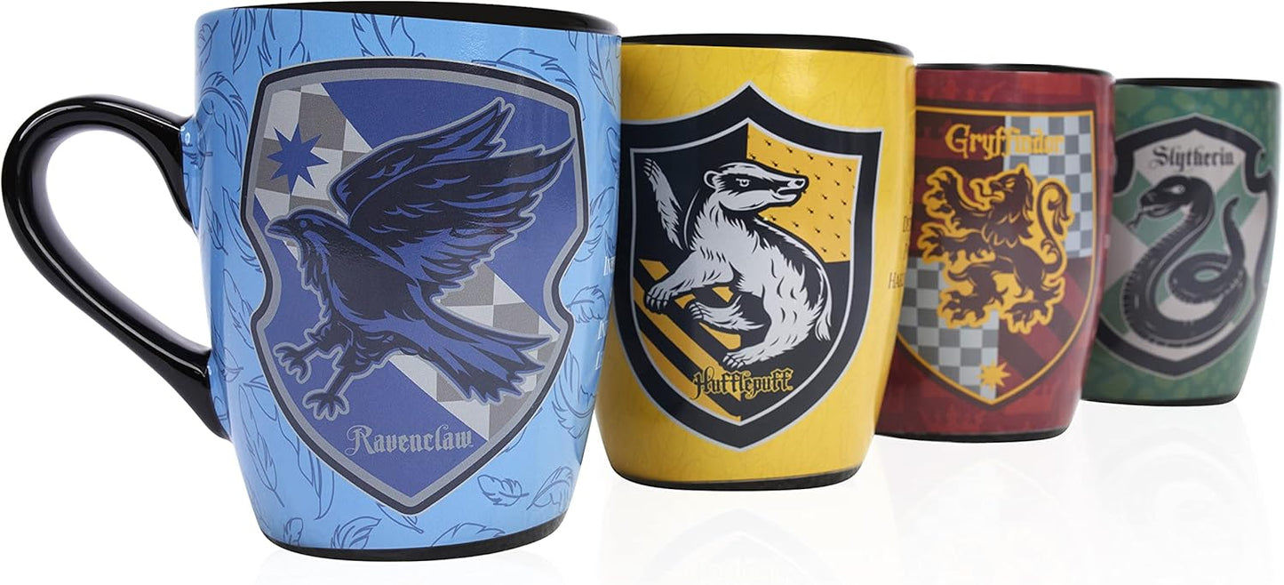 Caneca Chapéu Seletor de Harry Potter WOW! STUFF - Corvinal | O calor revela sua casa de Hogwarts WOW! STUFF escondida | Despeje sua bebida quente para ver sua casa | Caneca oficial licenciada