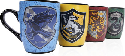 Caneca Chapéu Seletor de Harry Potter WOW! STUFF - Corvinal | O calor revela sua casa de Hogwarts WOW! STUFF escondida | Despeje sua bebida quente para ver sua casa | Caneca oficial licenciada