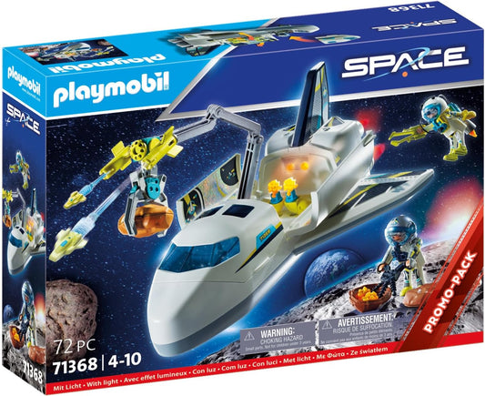 Playmobil 71368 Paquete Promocional Mission Space Shuttle - 4+ Años