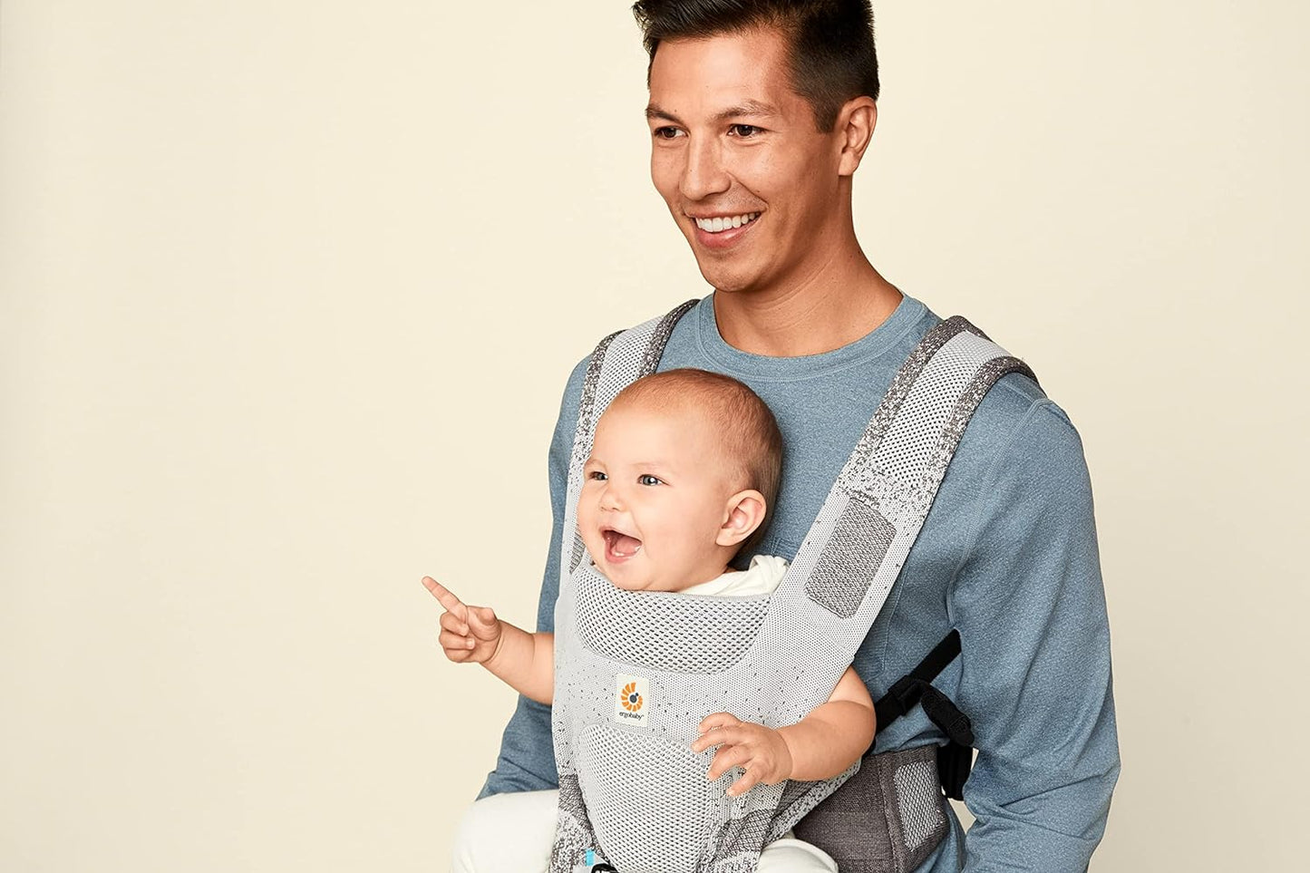 Ergobaby Aeroloom cinza ardósia