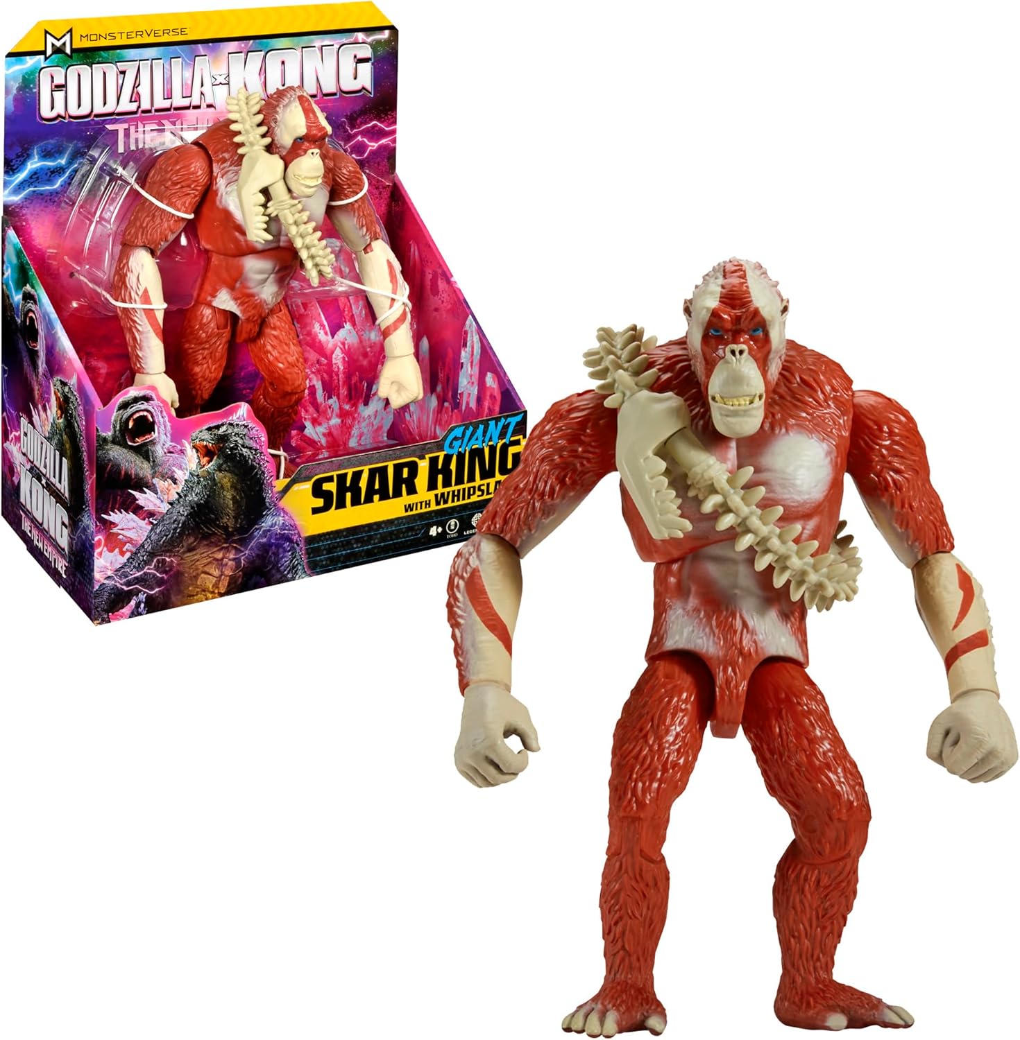 Godzilla x Kong: The New Empire, brinquedo de boneco de ação gigante S