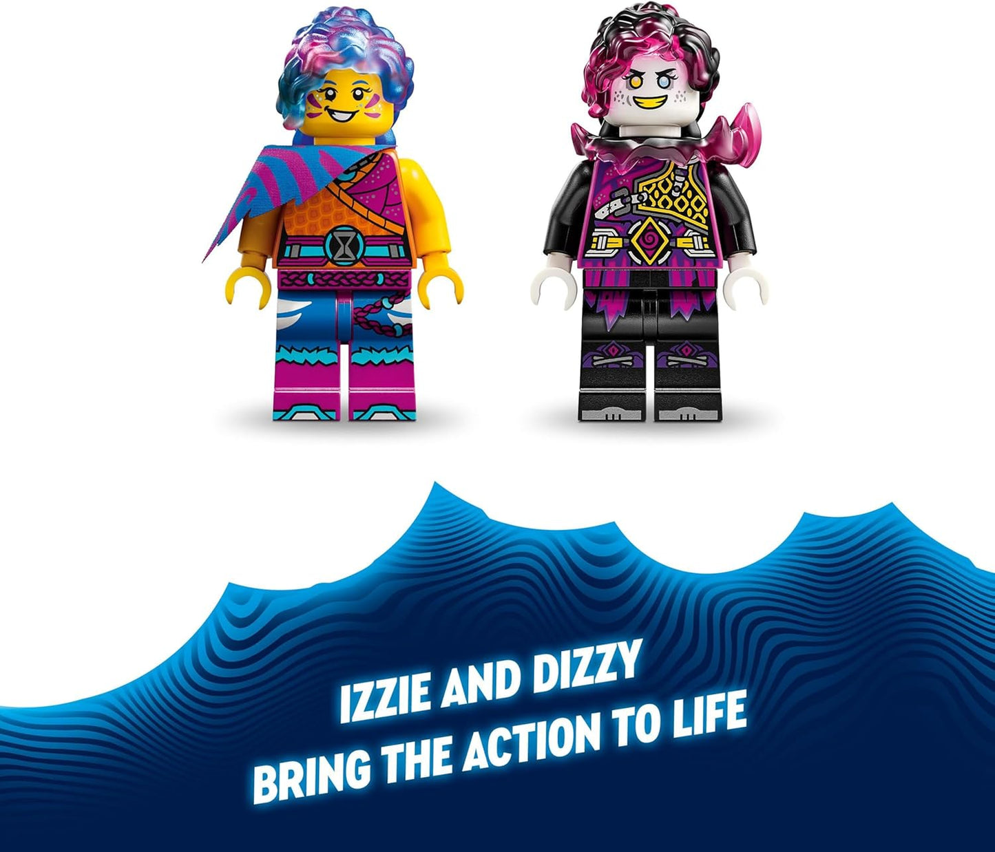 LEGO DREAMZzz Juego de animales de ensueño de Izzie, juguete de construcción de pájaro panda tortuga para niñas y niños a partir de 8 años, juego creativo con 2 minifiguras