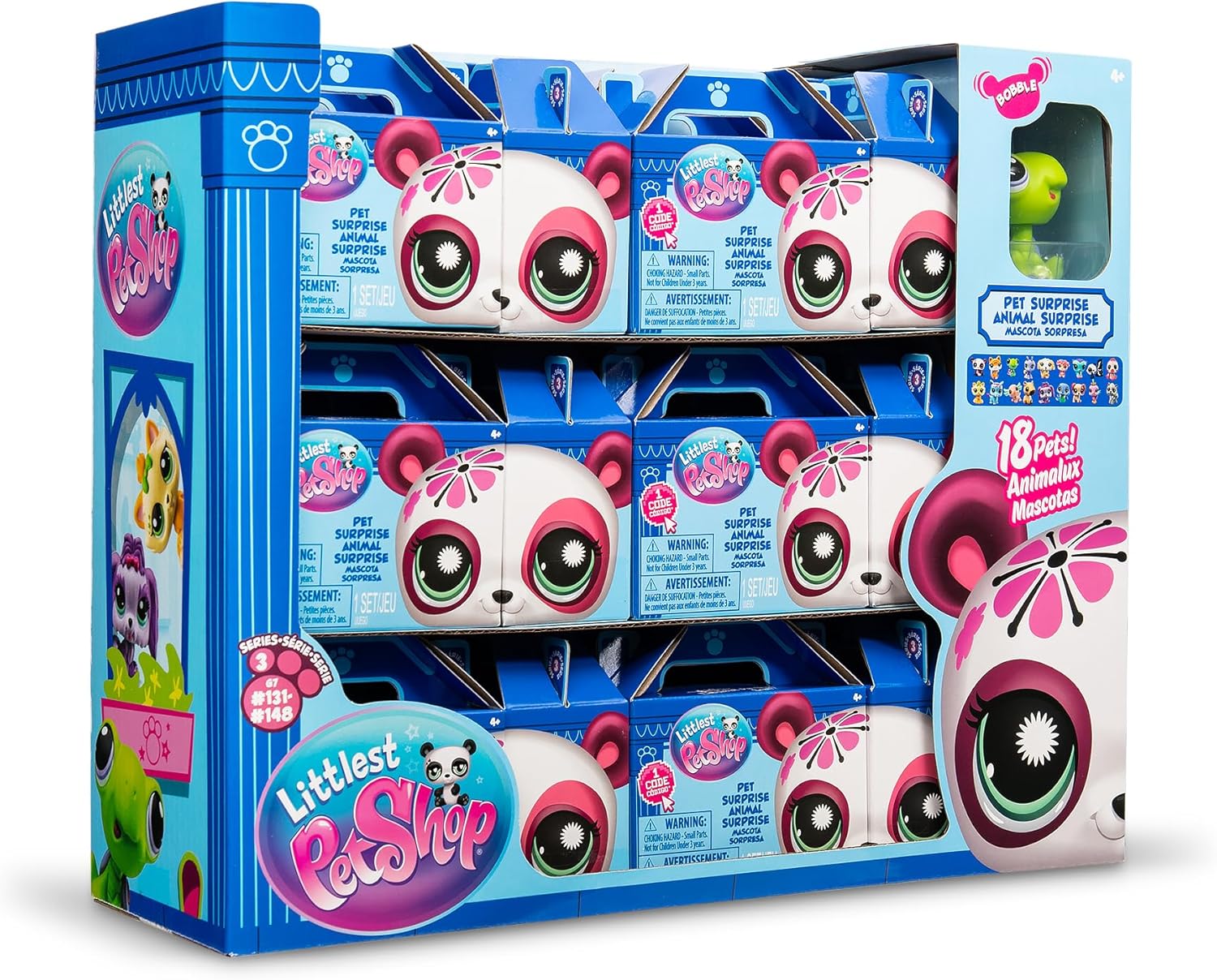 littleページ Littlest Pet Shop Serie 3 - Individuelle overraskelsesbokser med 18 en