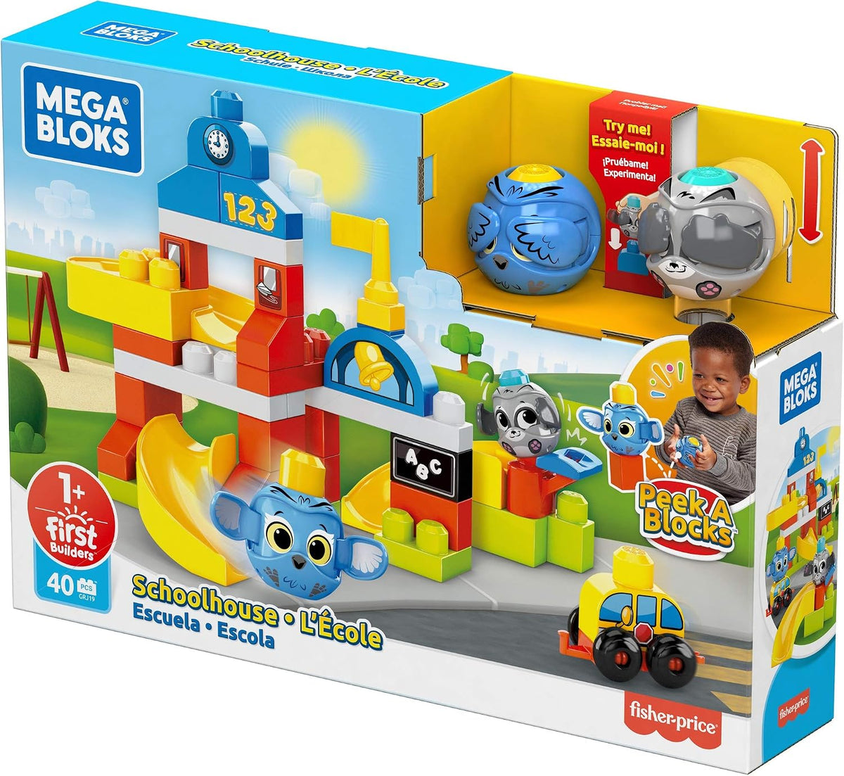 Mega Escolinha Peek A Blocks da Bloks