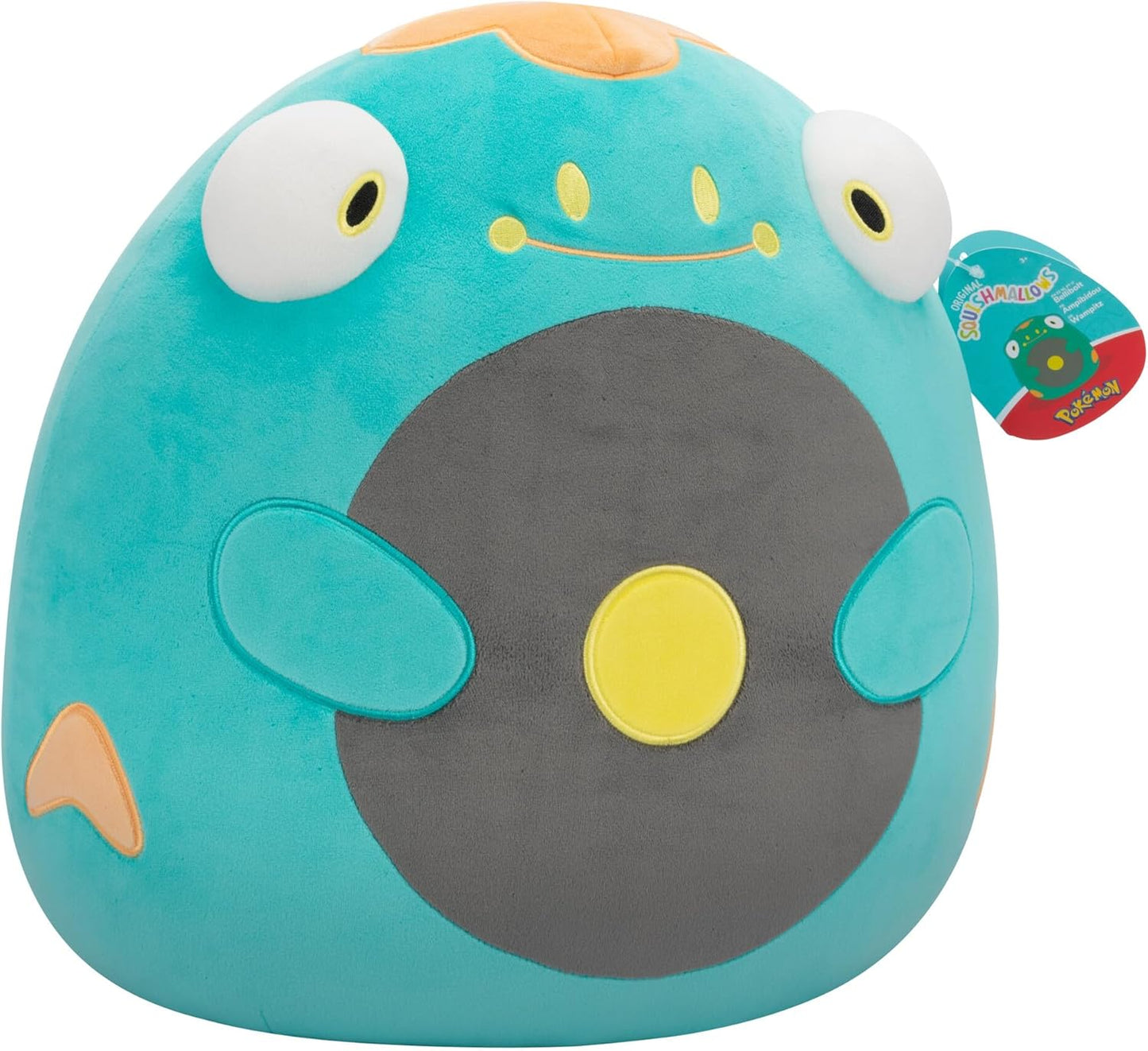 Squishmallows Original Pokémon Bellibolt Plush de 14 polegadas - Adicione Bellibolt ao seu esquadrão, Ultrasoft Stuffed Animal Medium Plush, Official Kelly Toy Plush