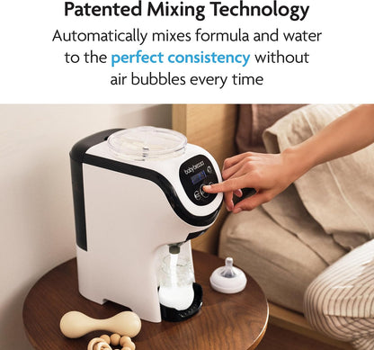 Baby Brezza Preparador de Fórmula Formula Pro Mini – Máquina compacta e portátil para preparar mamadeiras, ideal para espaços pequenos e viagens – Prepara a mamadeira perfeita para o seu bebê onde quer que você esteja.