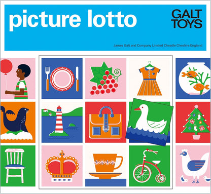 Galt Toys, Picture Lotto, Jogo de loteria de imagens clássico para crianças, a partir de 4 anos