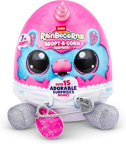 Adote um milho surpresa dálmata (Nino) da ZURU, mais de 15 surpresas, pelúcia colecionável, bebê, ovos surpresa para meninas e crianças a partir de 3 anos (dálmata)
