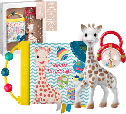 Girafa Sophie - Kit Sophie, Livro e Chocalho ( modelo e cores podem variar )