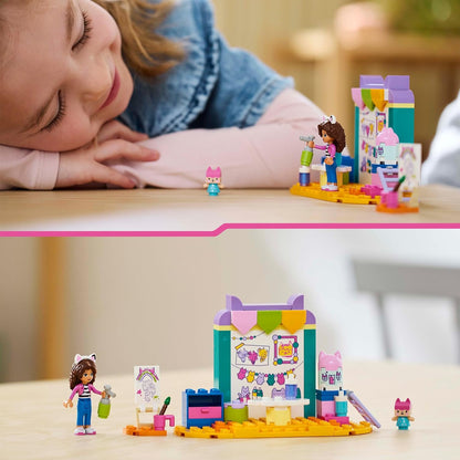 LEGO Casa de muñecas Gabby con caja para bebé, juguete para niños pequeños, niñas y niños a partir de 4 años, juguetes de aprendizaje preescolar para juego imaginativo, idea de regalo de cumpleaños 10795