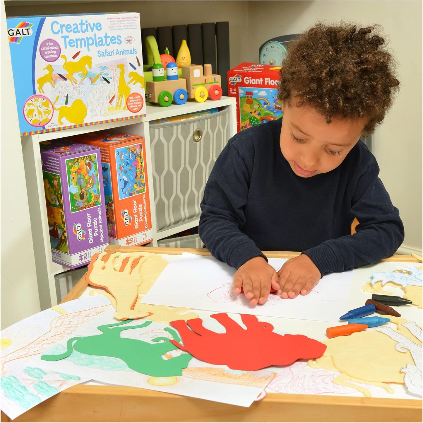 Galt Toys, Modelos Criativos, Modelos de Desenho para Crianças, A partir de 3 Anos