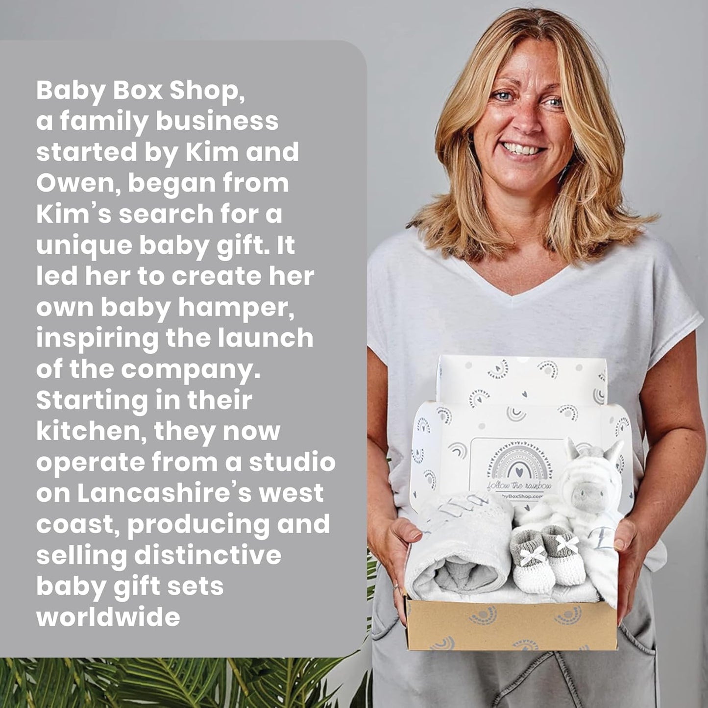Baby Box Shop - Presentes personalizados para bebês - Cobertor de bebê personalizado e edredom de bebê zebra personalizado com botinhas de algodão cinza e branco, ideais para presentes de batizado