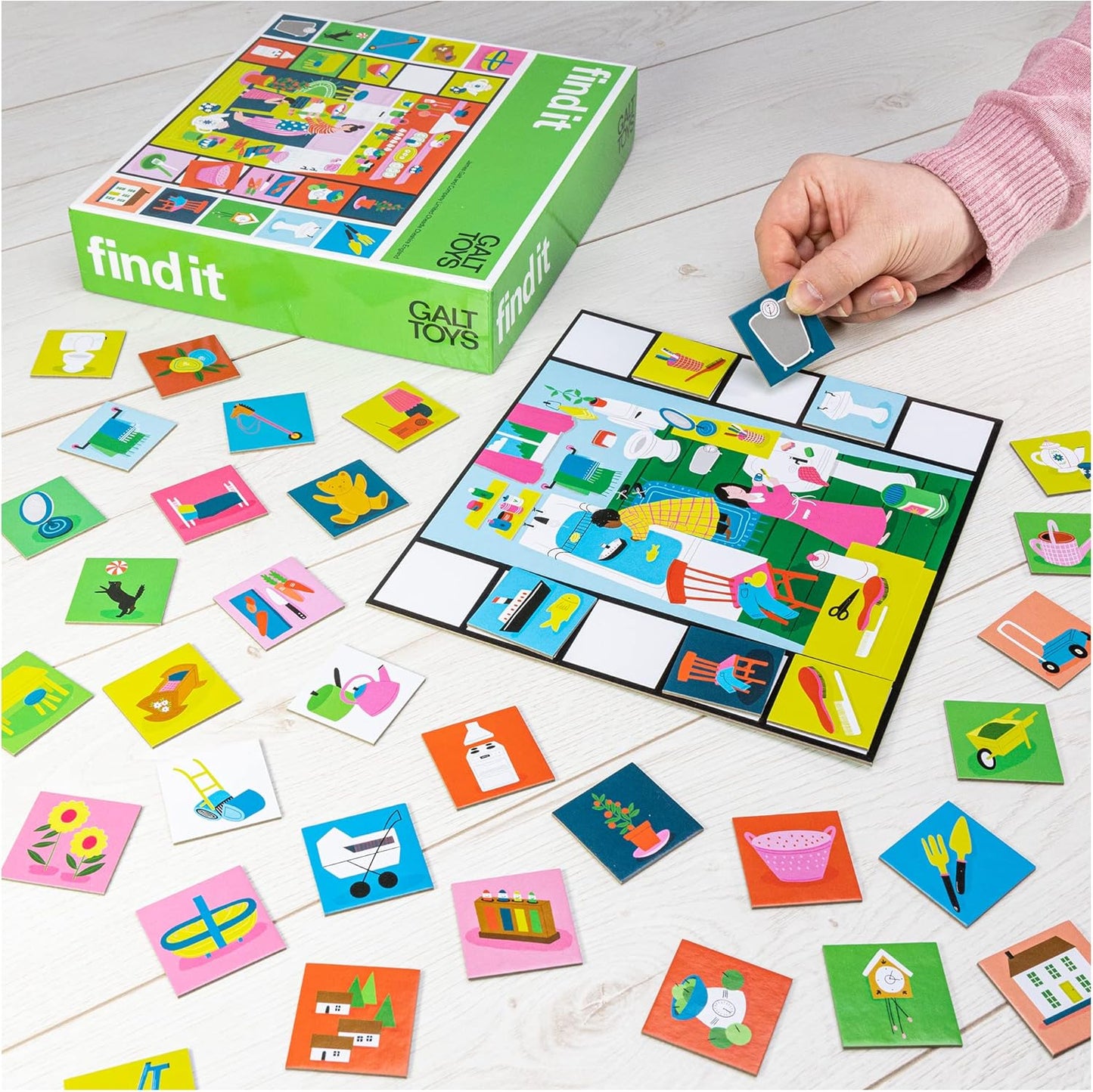 Galt Toys, Encontre, Jogo de Loteria com Imagens Clássicas para Crianças, a partir de 4 anos