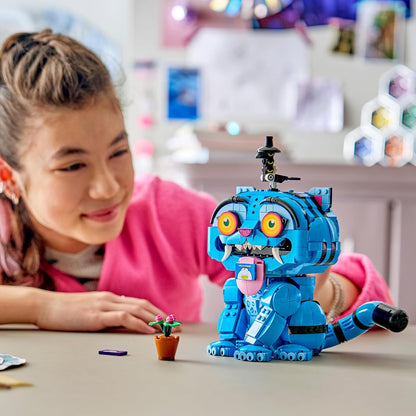 LEGO K-Pop Demon Hunters – Derpy Tiger e Sussie Bird – Brinquedo K-Pop com 2 figuras de animais e vaso de flores – Decoração para quarto infantil – Presente musical para meninas e meninos a partir de 9 anos e fãs de filmes – 72537