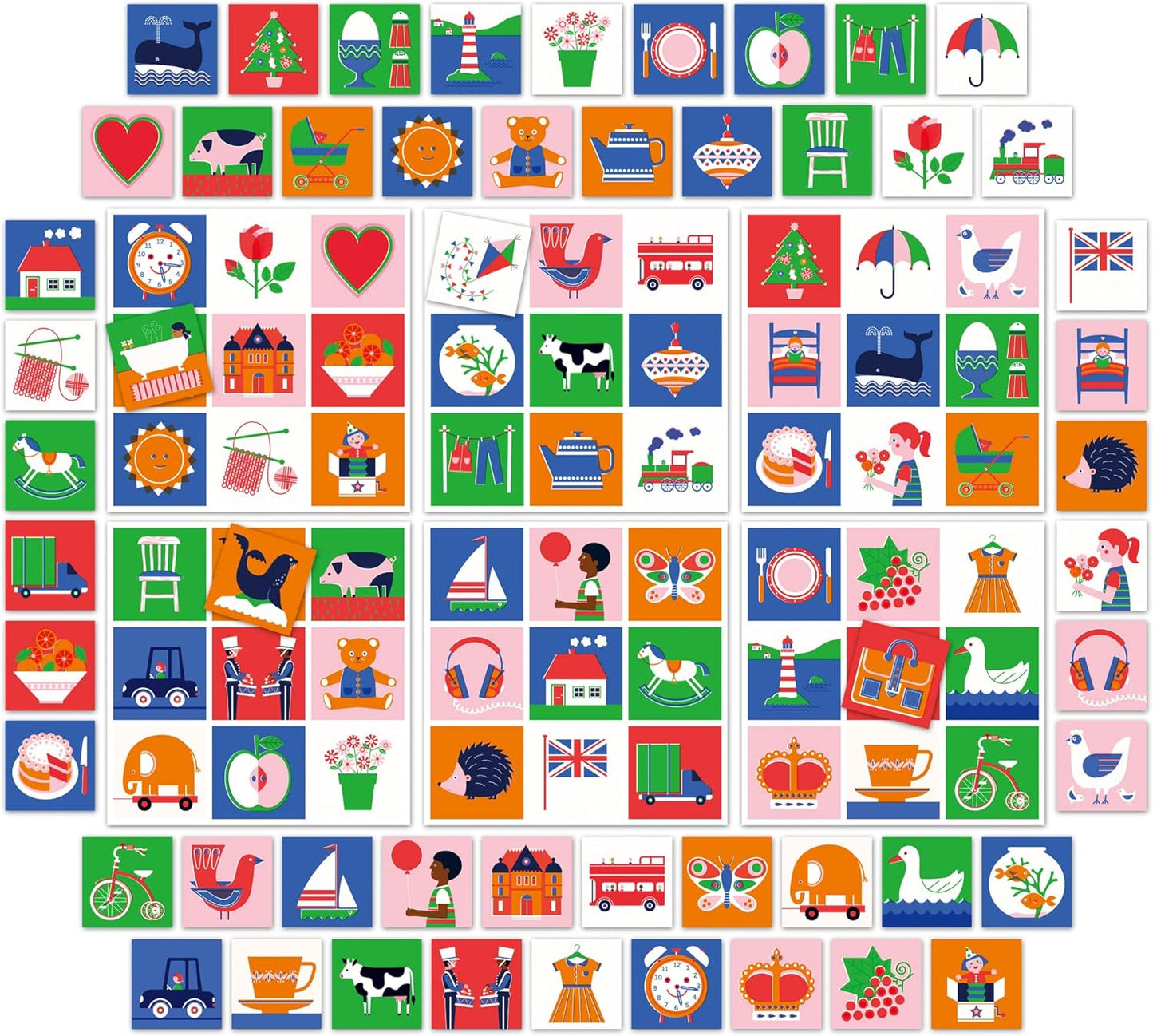 Galt Toys, Picture Lotto, Jogo de loteria de imagens clássico para crianças, a partir de 4 anos