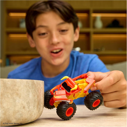 Monster Jam Smash & Bash, Caminhão Monstro Reparável em Miniatura 1:64, Brinquedo Infantil para Meninos e Meninas a partir de 3 Anos, MODELOS VARIADOS (ENVIADOS ALEATORIAMENTE)