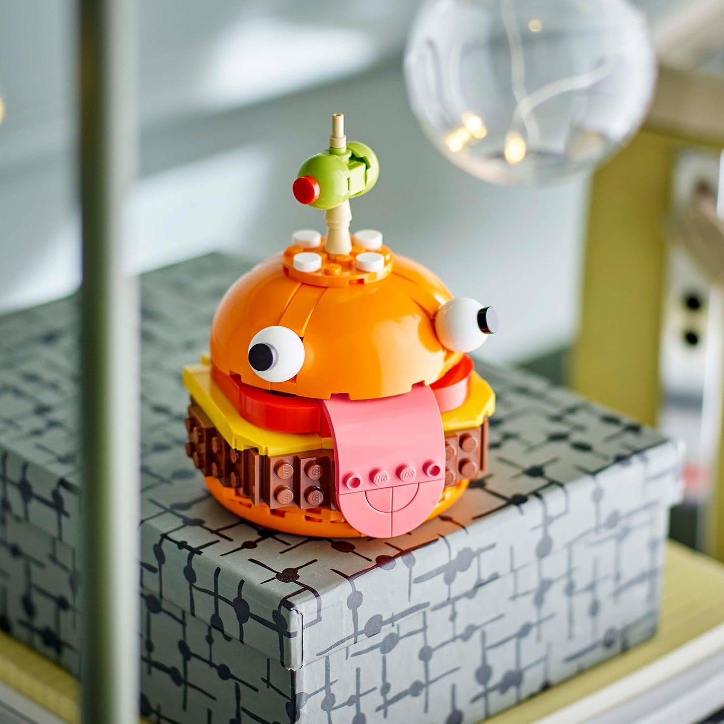 LEGO Conjunto de hambúrguer Fortnite Durrr, brinquedo de construção de personagens de videogame para meninos e meninas de 9 anos ou mais, figura colecionável, presente de aniversário criativo para crianças, adolescentes e jogadores