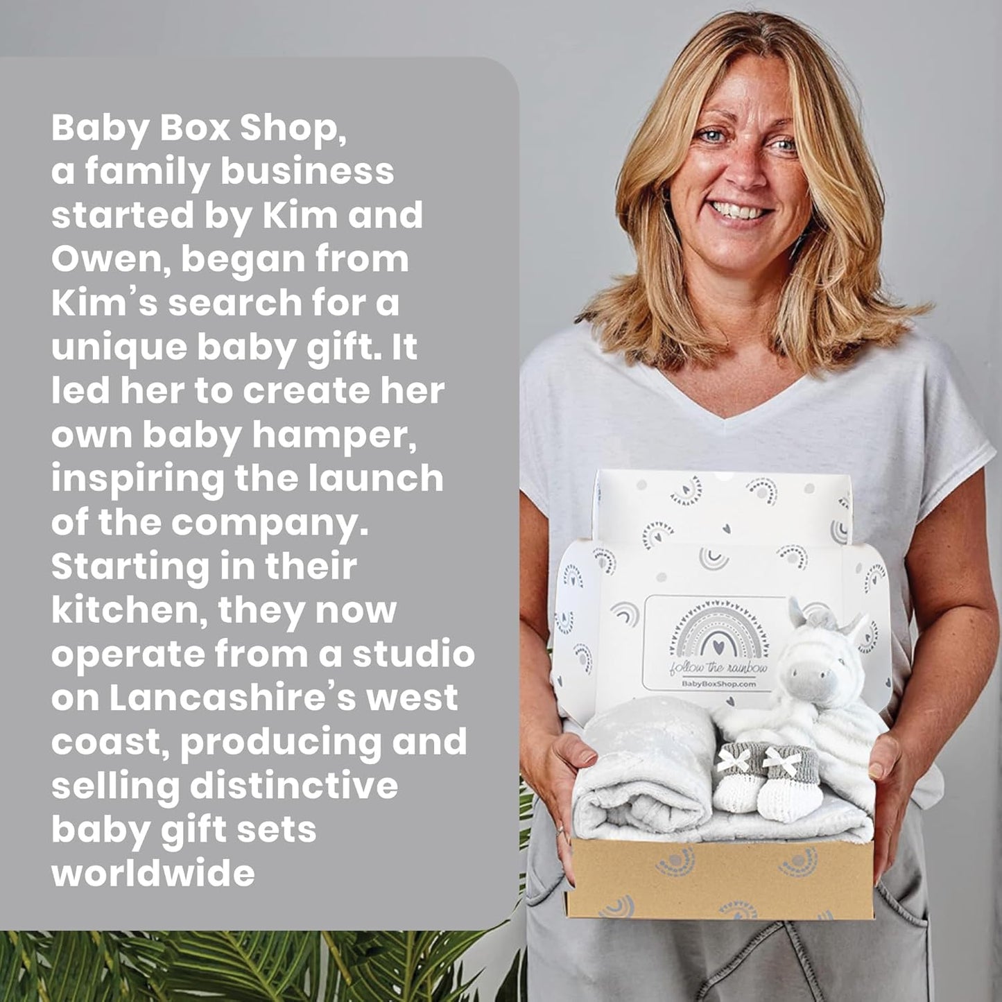 Baby Box Shop - Presentes personalizados para bebês - Cobertor de bebê personalizado e edredom de bebê zebra personalizado com botinhas de algodão cinza e branco, ideais para presentes de batizado