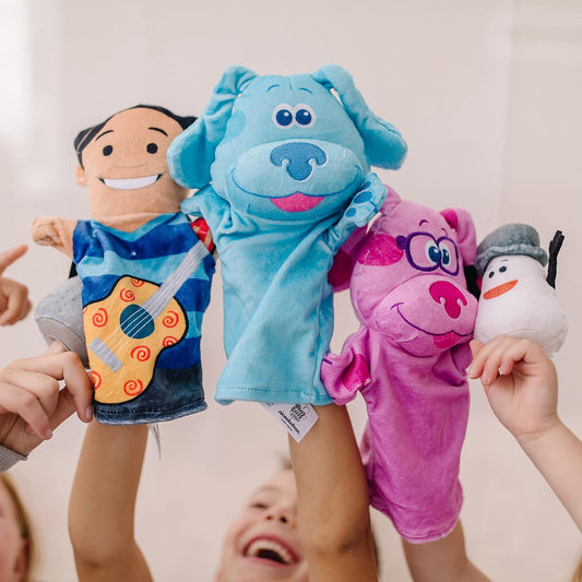 Melissa &amp; Doug Blue's Clues &amp; You, marionetas de mano y dedo