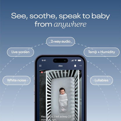Nanit Pro Complete - Sistema de Monitoramento de Bebês