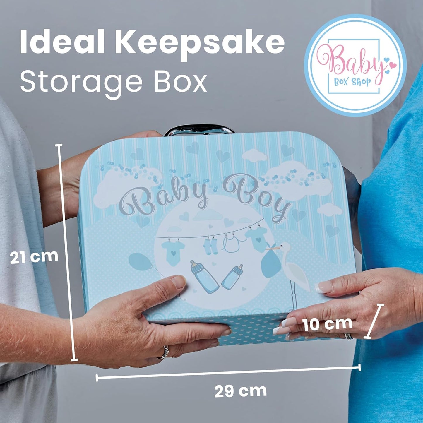 Presentes personalizados para bebês - Caixa de lembranças unissex inclui itens essenciais para bebês recém-nascidos, ursinho de pelúcia, itens essenciais para recém-nascidos e presentes para bebês