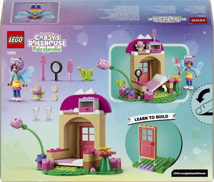 LEGO A Casa Mágica da Gabby – Brinquedo Casa no Jardim da Fada Gatinha – Inclui Miniboneca Gabby Fada, Figura de Gatinho e Acessórios – Ideia de Presente de Aniversário para Meninas a partir de 4 Anos – 11212