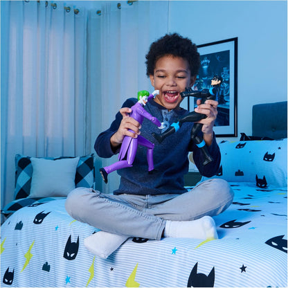 DC Comics, pacote de 6 Batman | Batman, Robin, Asa Noturna, O Coringa, O Charada, Copperhead | Bonecos de ação de 30 cm, brinquedos infantis para meninos e meninas de 3 anos ou mais