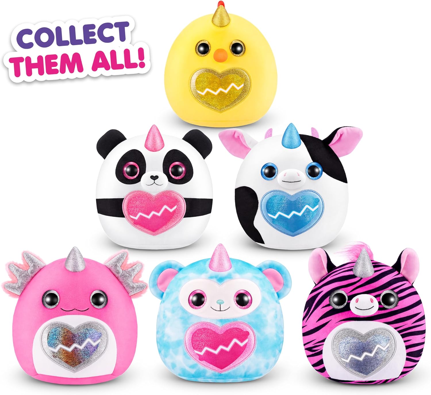 Rainbocorns ZURU Eggzania Mini Mania, Zebra, da ZURU Plush Surprise Un