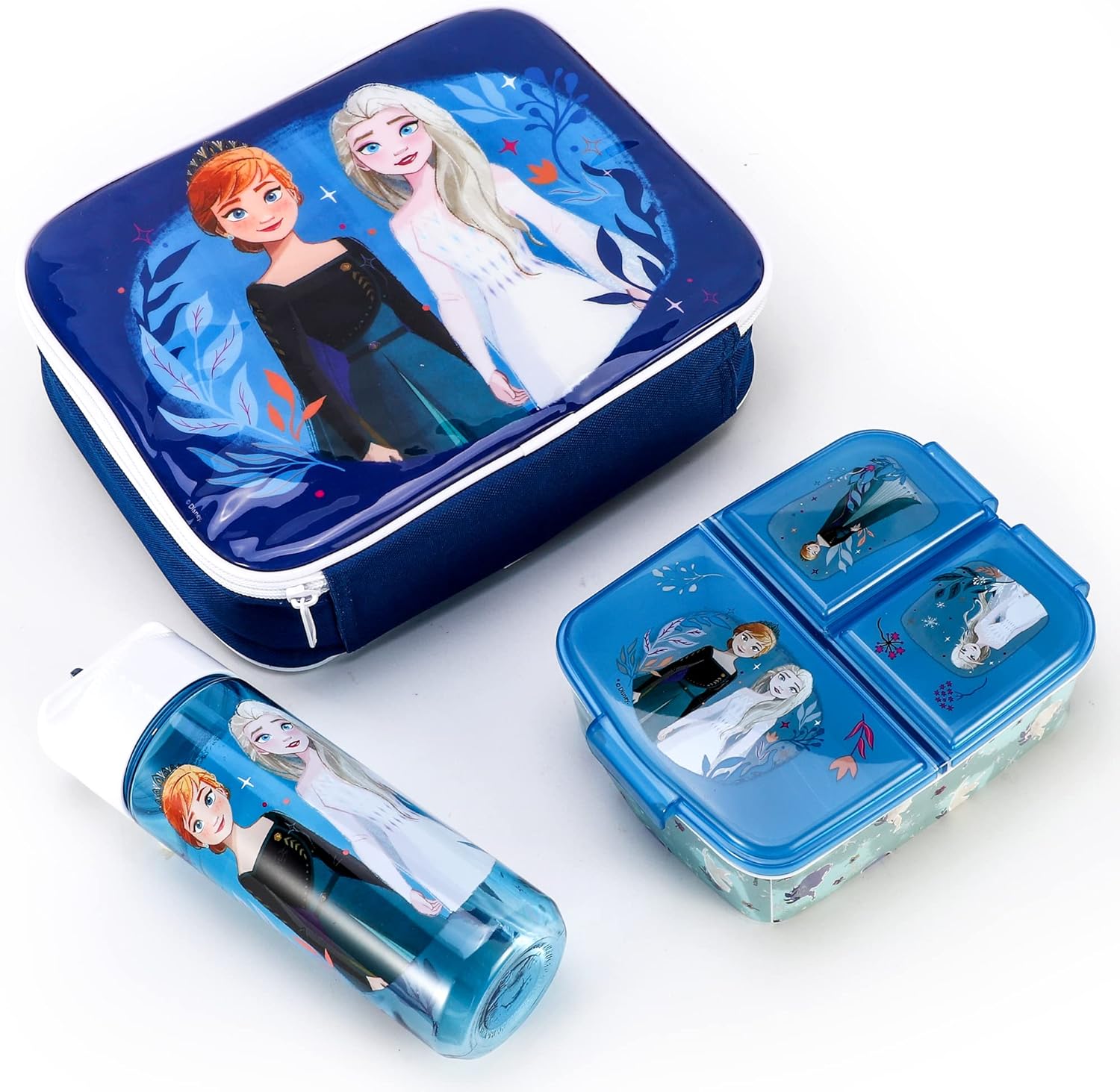 Zawadi Global Conjunto de lancheira infantil Frozen Kids - lancheira i