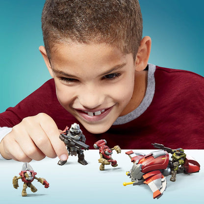 Mega Veículo Pequeno Bloks Halo Ghost Hijacked