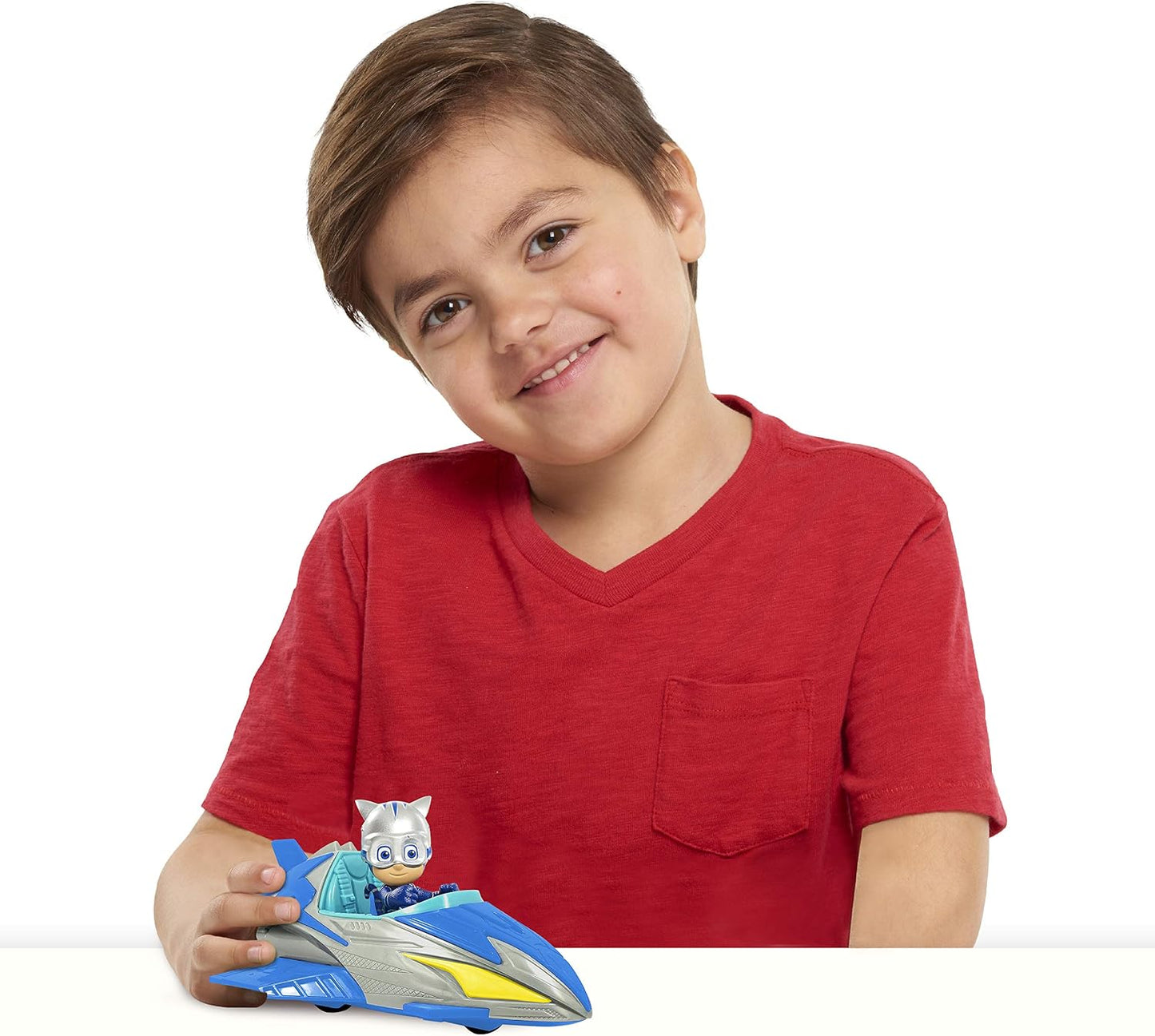 PJ Masks Conjunto de Brinquedo  "Save the Sky" com Figura da Corujita (Owlette) – Presente para Crianças (JP PJMC1200)