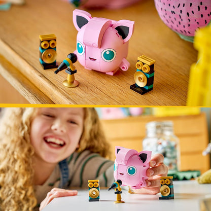 LEGO Pokémon SMART Play: Concerto do Jigglypuff – Conjunto de construção interativo compatível, inclui uma etiqueta SMART e figura Pokémon – Ideia de presente para meninos e meninas a partir de 7 anos – 72159