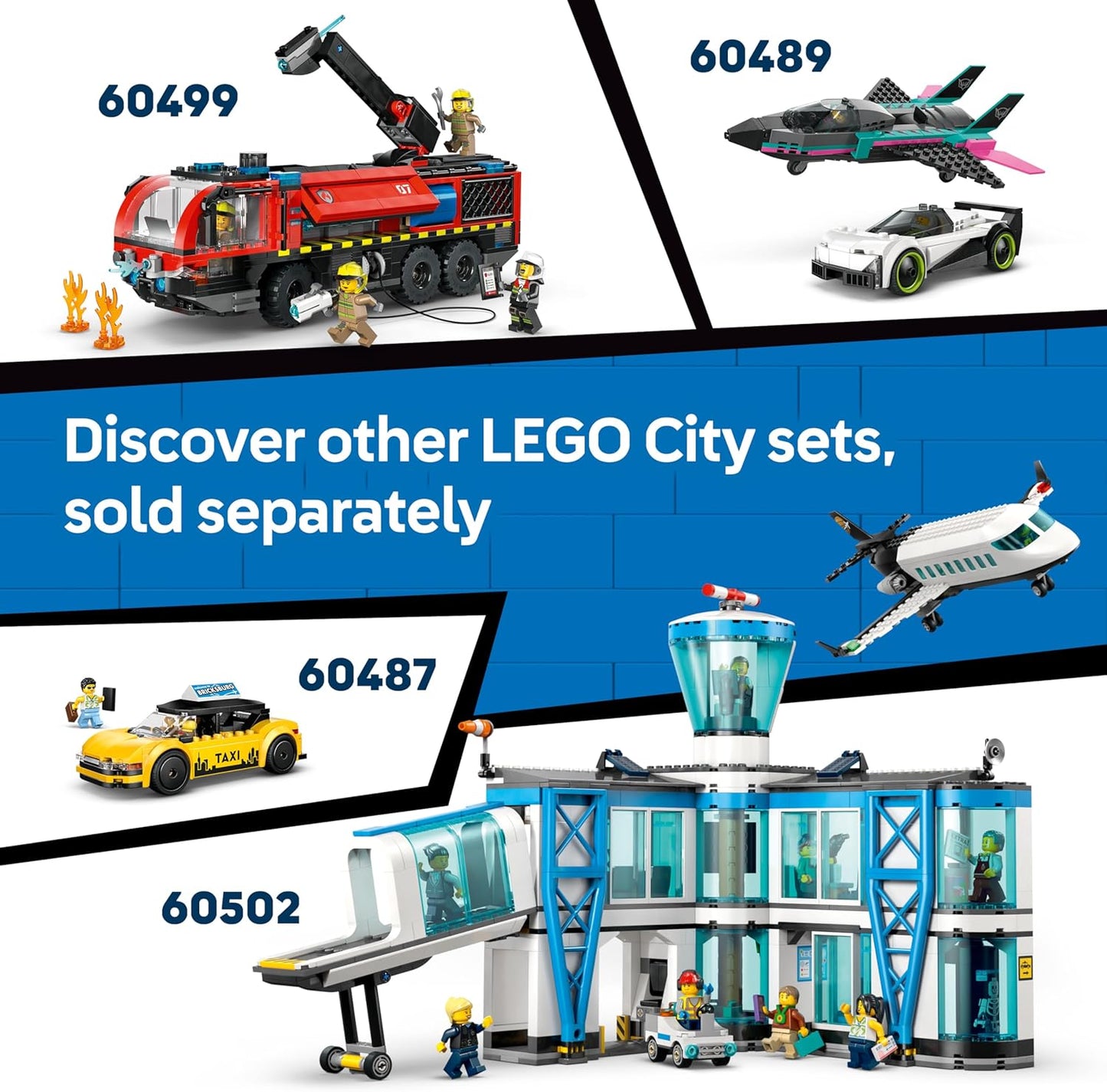 LEGO City Transportador de Motos - Brinquedo para Desenvolvimento da Coordenação Motora Fina com Caminhão Plataforma, 2 Motos, 2 Minifiguras, Rampa e Acessórios - Presente de Aniversário para Meninos a partir de 4 Anos - 60491