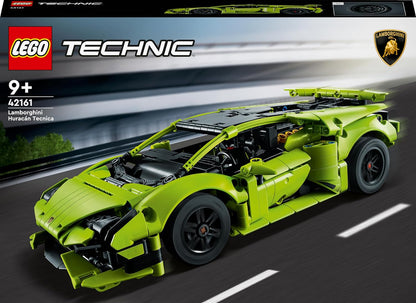 LEGO Kit de modelo de carro de brinquedo Technic Lamborghini Huracán Tecnica, conjunto de construção de carro de corrida para crianças, meninos, meninas e fãs de esportes motorizados com mais de 9 anos, ideia de presente colecionável 42161