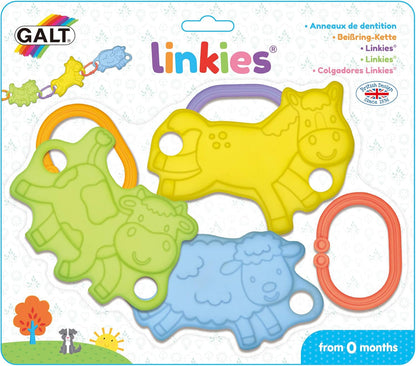 Galt Toys, Linkies, brinquedos de dentição para bebês a partir de 0 meses