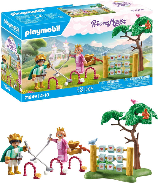 Playmobil | Princesa Mágica | Crianças Reais no Jardim de Brinquedos | Brinquedo de Princesa | Brinquedo de Conto de Fadas para Crianças a partir de 4 anos | 71849