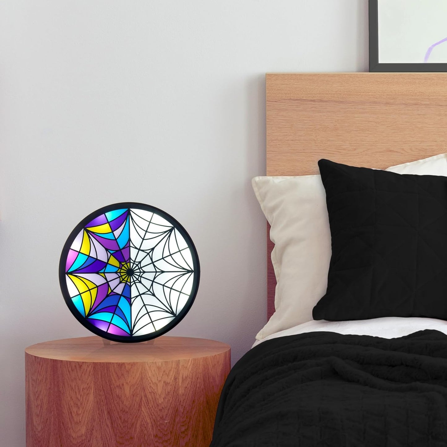 UAU! COISAS Wednesday Window Moodlight com vários modos | Wednesday Addams Giftable Light | Produtos oficiais, itens colecionáveis, brinquedos e presentes para adolescentes, adultos e fãs da série de sucesso da Netflix