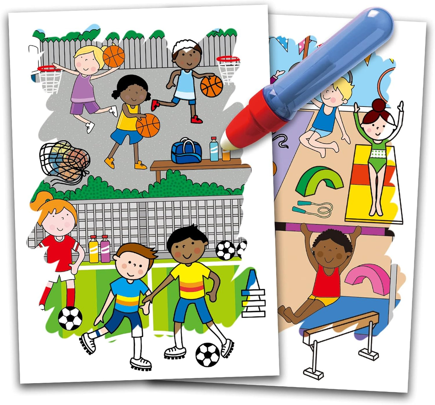 Galt, Water Magic - Esportes, Livros de colorir para crianças, a partir de 3 anos