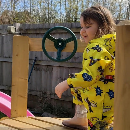 Jaques of London Play House Wheel | Equipamentos para Playground | Acessórios para Estrutura de Escalada | Volante de Brinquedo para Estrutura de Escalada Infantil | Desde 1795