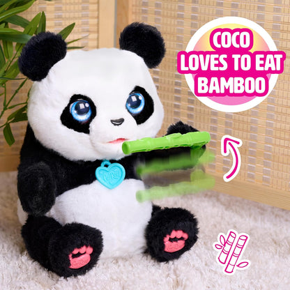 furReal Coco, o Panda Acrobata, Brinquedo Interativo de Panda de 26,7 cm, para Meninos e Meninas a partir de 4 Anos