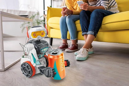 Clementoni 61387 Robot interactivo programable Science Museum Evolution: juguete de aprendizaje STEM,