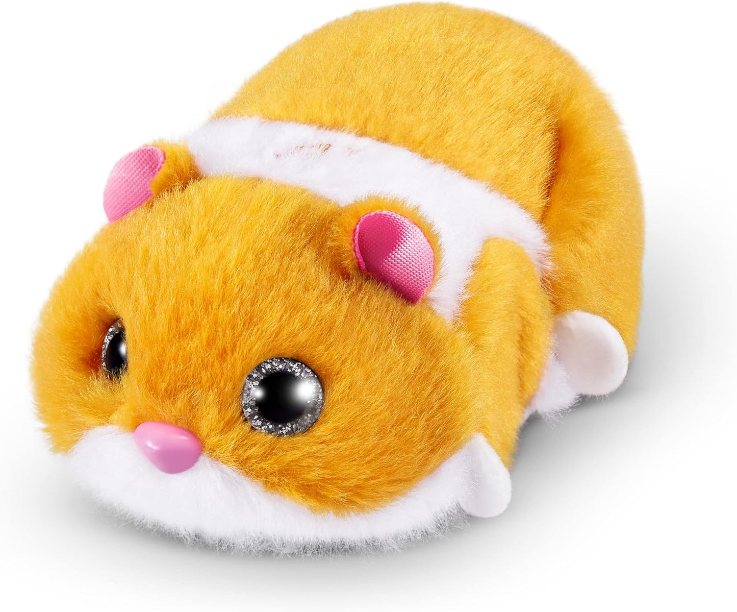 Pets Alive Hamstermania Laranja da ZURU Hamster, Animal de estimação eletrônico, Mais de 20 sons interativos, Bola de brinquedo para hamster para meninas e crianças (Laranja)